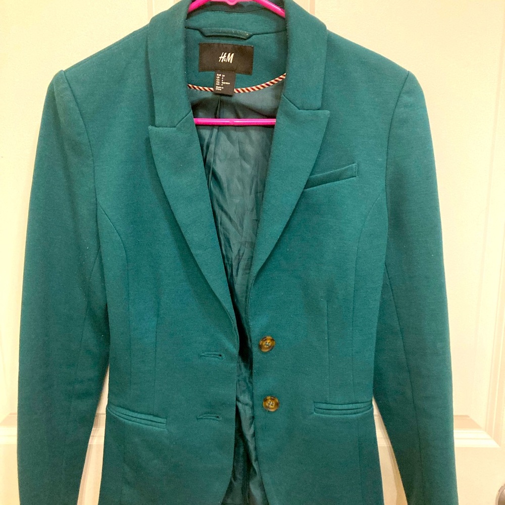 Green H&M Blazer
